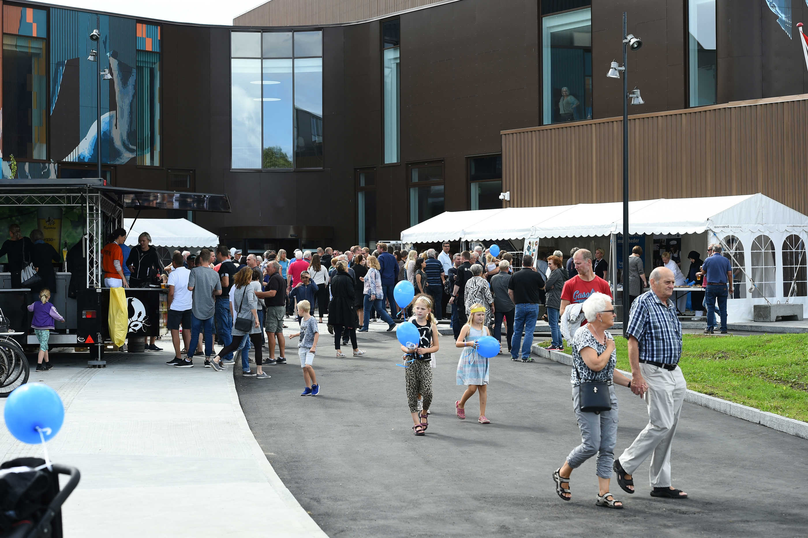 Arena Aabenraa, indgangsparti, foto: Poul Skøtt