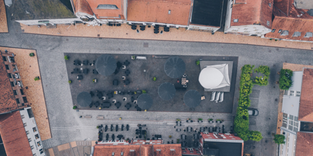 Storetorv (2021). Dronefoto: Astrid Maria Rasmussen