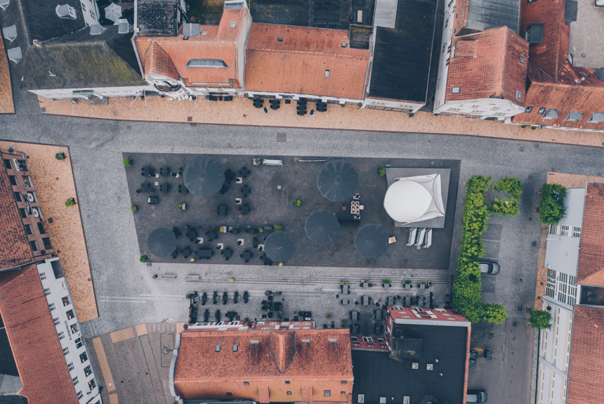 Storetorv (2021). Dronefoto: Astrid Maria Rasmussen