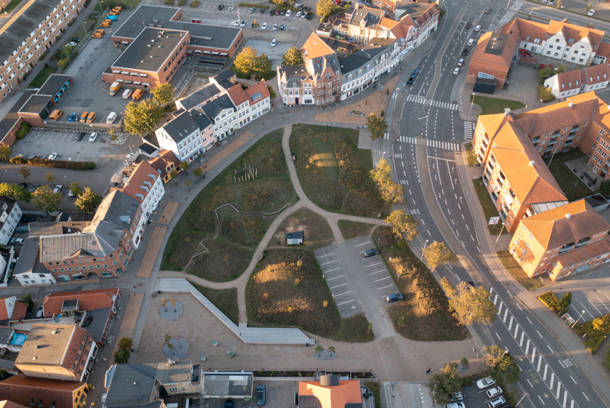 Det midlertidige byrum i Nørreportkvarteret